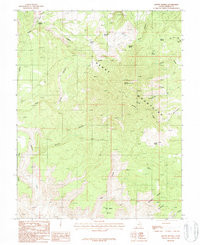 MOUNT PENNELL, UT HISTORICAL MAP GEOPDF