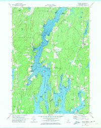 BRISTOL, ME HISTORICAL MAP GEOPDF 7.5X7.