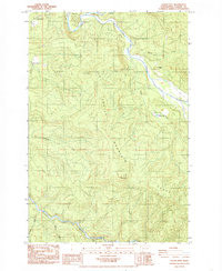 TOUTLE MOUNTAIN, WA HISTORICAL MAP GEOPD