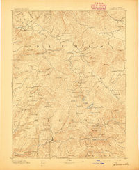 DOWNIEVILLE, CA HISTORICAL MAP GEOPDF 30