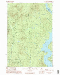 BOSEBUCK MOUNTAIN, ME-NH HISTORICAL MAP