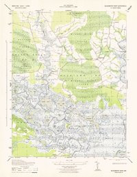 BLACKWATER RIVER, MD HISTORICAL MAP GEOP