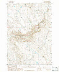 NUTMEG FLAT, ID HISTORICAL MAP GEOPDF 7.