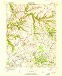 ANCHORAGE, KY HISTORICAL MAP GEOPDF 7.5X