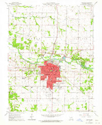 CARTHAGE, MO HISTORICAL MAP GEOPDF 7.5X7