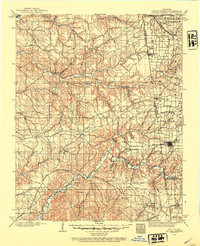 SILOAM SPRINGS, OK-AR-MO HISTORICAL MAP