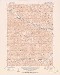 HALSEY, NE HISTORICAL MAP GEOPDF 15X15 G