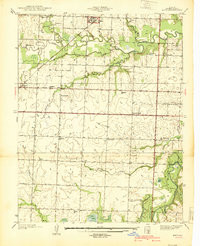 METZ, MO HISTORICAL MAP GEOPDF 7.5X7.5 G
