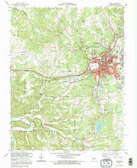 ROLLA, MO HISTORICAL MAP GEOPDF 7.5X7.5