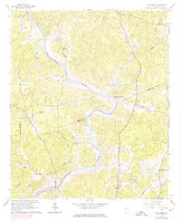 HILLCREST, GA HISTORICAL MAP GEOPDF 7.5X