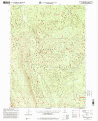 BUCKHORN SPRINGS, OR HISTORICAL MAP GEOP