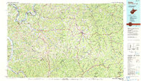 RIPLEY, WV-OH HISTORICAL MAP GEOPDF 30X6