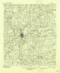 FORT WORTH, TX HISTORICAL MAP GEOPDF 30X