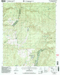 OXBOW MOUNTAIN, AZ HISTORICAL MAP GEOPDF