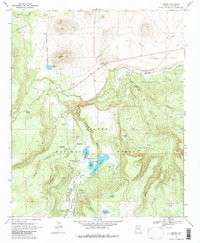 GREER, AZ HISTORICAL MAP GEOPDF 7.5X7.5