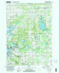 LAKE ORION, MI HISTORICAL MAP GEOPDF 7.5