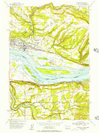 WASHOUGAL, WA-OR HISTORICAL MAP GEOPDF 7
