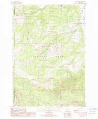 OUSEL FALLS, MT HISTORICAL MAP GEOPDF 7.