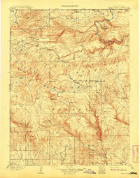 MARSH PEAK, UT-WY HISTORICAL MAP GEOPDF