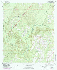 GARLAND, AL HISTORICAL MAP GEOPDF 7.5X7.