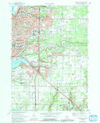 MUSKEGON EAST, MI HISTORICAL MAP GEOPDF