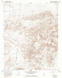 KLINKER MOUNTAIN, CA HISTORICAL MAP GEOP