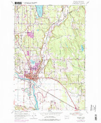 SNOHOMISH, WA HISTORICAL MAP GEOPDF 7.5X