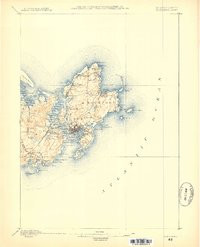 GLOUCESTER, MA HISTORICAL MAP GEOPDF 15X