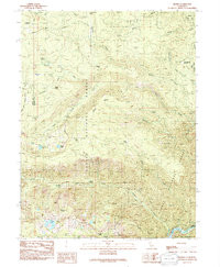 BELDEN, CA HISTORICAL MAP GEOPDF 7.5X7.5