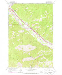 BONNER, MT HISTORICAL MAP GEOPDF 7.5X7.5