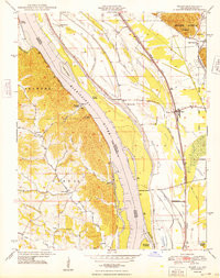 WARE, IL-MO HISTORICAL MAP GEOPDF 7.5X7.