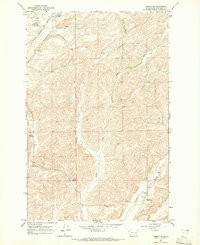 LAMONT NE, WA HISTORICAL MAP GEOPDF 7.5X