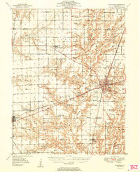 EFFINGHAM, IL HISTORICAL MAP GEOPDF 15X1