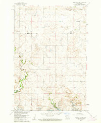 HEART BUTTE NW, ND HISTORICAL MAP GEOPDF