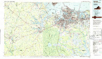 NORFOLK, VA-NC HISTORICAL MAP GEOPDF 30X