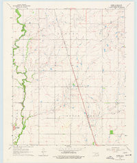 BABBS, OK HISTORICAL MAP GEOPDF 7.5X7.5