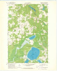 UPPER RICE LAKE, MN HISTORICAL MAP GEOPD