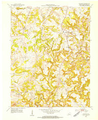 KINGSWOOD, KY HISTORICAL MAP GEOPDF 7.5X