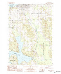 PETOSKEY, MI HISTORICAL MAP GEOPDF 7.5X7