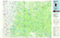 LAKE ITASCA, MN HISTORICAL MAP GEOPDF 30