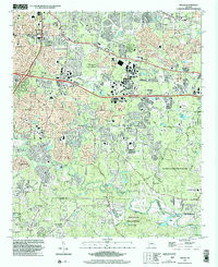 REDAN, GA HISTORICAL MAP GEOPDF 7.5X7.5
