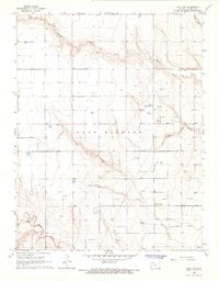 WOLF NW, KS HISTORICAL MAP GEOPDF 7.5X7.