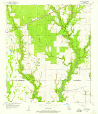 GORDON, LA HISTORICAL MAP GEOPDF 7.5X7.5