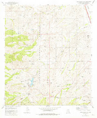 PENA BLANCA LAKE, AZ HISTORICAL MAP GEOP