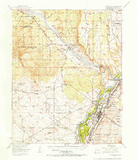 BERNALILLO, NM HISTORICAL MAP GEOPDF 15X
