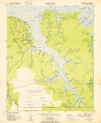 SOUTH RIVER, NC HISTORICAL MAP GEOPDF 7.