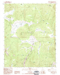 TEMPLETON MOUNTAIN, CA HISTORICAL MAP GE