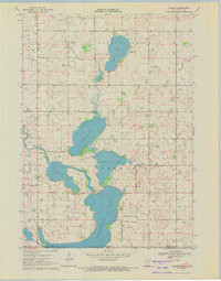 WILBERT, MN-IA HISTORICAL MAP GEOPDF 7.5