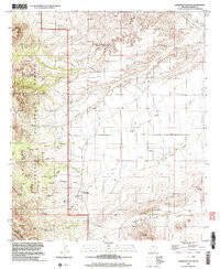 HARRISON CANYON, AZ HISTORICAL MAP GEOPD