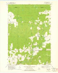 HOGARTY, WI HISTORICAL MAP GEOPDF 7.5X7.